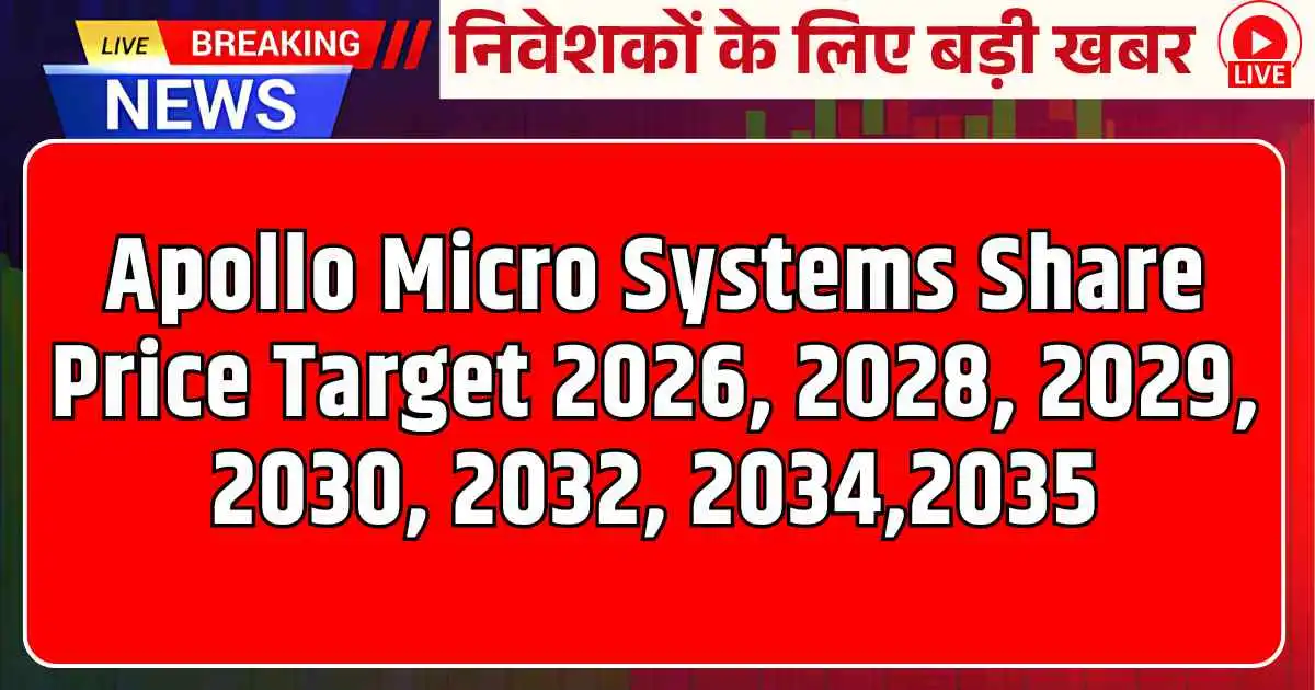 Apollo Micro Systems Share Price Target 2026, 2028, 2029, 2030, 2032, 2034,2035
